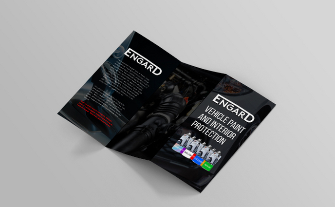 folded flyer leaflet